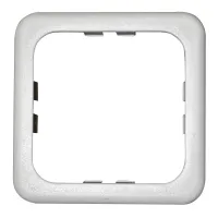 Abdeckrahmen hellgrau, 3-fach