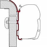 Adapter Bürstner - Markisenadapter F45