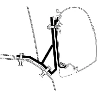 Adapter Ducato H1 / Iveco H2-Dach für TO Serie 5 -