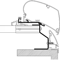 Adapter Fendt Brillant für TO Serie 6 und 9 -