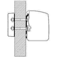 Adapter Flat Wall für Thule 3200 -
