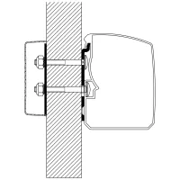 Adapter Flat Wall für Thule 3200