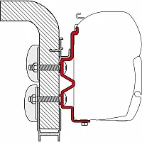 Adapter Hymer Camp - 400 cm Adapter Hymer Camp - 400 cm