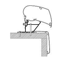 Adapter Rapido Serie Compact für TO Serie 6 und 9, Länge 4 m -