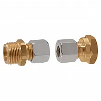 Anschluss-Set - 2 x M20 x 1,5 x 2 x RVS 10