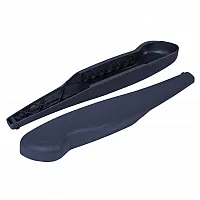 Armlehnensatz mit Schrauben - blau, 2 Stück