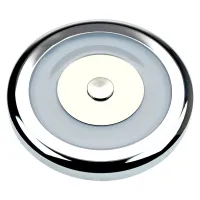 Aufbauleuchte mit Dimmschalter, 3 W, chrom, ø 70 mm