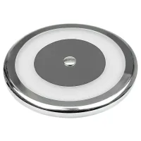 Aufbauleuchte mit Dimmschalter, 6,2 W, chrom, ø 106 mm