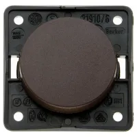 Ausschalter, chrom matt