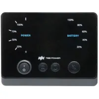 Batterieanzeige inkl. Fernschalter & 5 m Kabel für M12