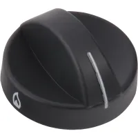 Bedienknebel für Cramer-Kocher, EK 2000, CE88 und CE94, schwarz, 2 Stück