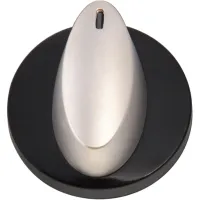 Bedienknopf für CAN-Kocher und Kombinationen, schwarz/chrom