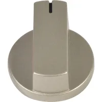 Bedienknopf, matt-nickel für Thetford Kocher und Backöfen, 6 Stück