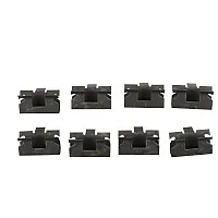 Befestigungsklammern Rolloführungsschiene - für S3+S4, 1 Satz = 8 Stück