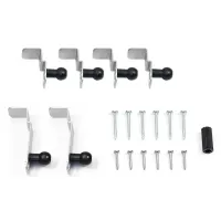 Befestigungsklammersatz REMItop vario II, 45 mm, 400 x 400 mm