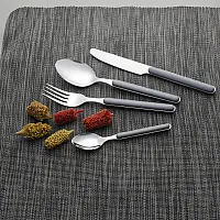 Besteckset Delice - 16-teilig, grau