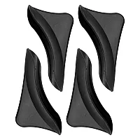 Bodenschoner - schwarz, 4er Set für New Salina