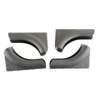 Bodenschoner für Cham Elips anthrazit, 4er-Set