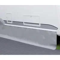 Bodenschürze Premium, dunkelgrau / hellgrau, 4 x 0,75 m -