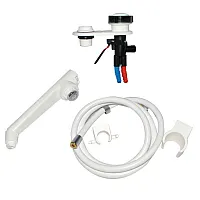 Brausegarnitur - weiß