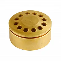 Brennerkopf gelocht 1- und 2-flammig