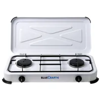 Campingkocher Bluecraft, 2-flammig mit Zündsicherung