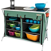 Campingschrank Brocas, hellgrün -