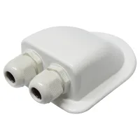 Dachdurchführung für campere-Solaranlage, weiß