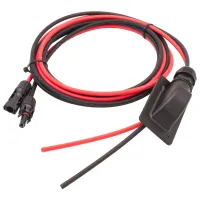 Dachdurchführung Sunsolid inkl. Anschlusskabel mit MC4 Stecker