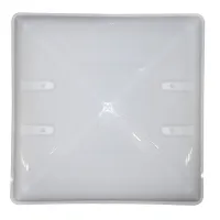 Dachhaube Modell 46 mit Verdunkelung, weiß