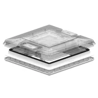 Dachhaube Vent 50, crystal