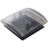 Dachhaube VisionVent S pro mit Fliegengitter, schwarz