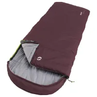 Deckenschlafsack Campion Lux Aubergine 225 x 85 cm