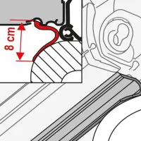 Dichtband Rain Guard Lower