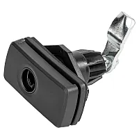 Drehspannverschluss Slim Line STS - schwarz, SB-verpackt