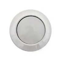 Druckknopf - mit Rosette, dunkelgrau, SB-verpackt