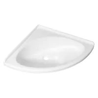 Eckwaschbecken, 430 x 270 mm