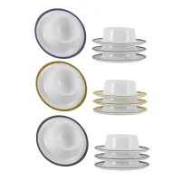 Eierbecher Linea Line, gold, 4er-Set