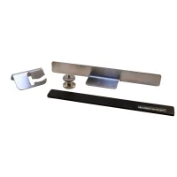 Einbruchschutz für Fenster für Aero Rahmen, schwarz, M