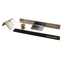 Einbruchschutz für Fenster für Dometic/Polyvision rahmenlos, schwarz, M