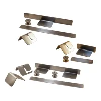 Einbruchschutz für Fenster für Dometic/Polyvision rahmenlos, silber, S