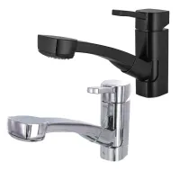 Einhebelmischer Capri mit Dusche Piccina, chrom