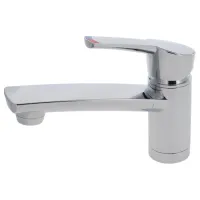 Einhebelmischer Como Kompakt chrom, Auslauflänge 140 mm, lose