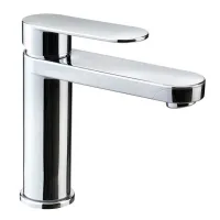 Einhebelmischer Linnea niedrige kurze Ausführung, schwarz matt