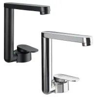 Einhebelmischer Twister S, schwarz