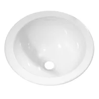 Einlegemulde rund, 290 mm, weiß