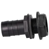 Einschraubtülle ¾ gerade schwarz