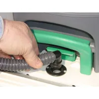 Elektrische WC-Entlüftung für C400, Türvariante schwarz