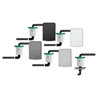 Elektrische WC-Entlüftung für Trockentoilette, Türvariante hellgrau