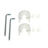 Endkappen mit Bolzen für Befestigungsschiene Thule Sport / Elite, 2er-Satz